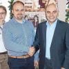 Betriebsübergabe in der Bäckerei Metz: Brigitte (rechts) und Wolfgang Metz übergeben den Betrieb an ihren Sohn Thomas Metz (Zweiter von links) und dessen Frau Sonja.