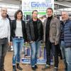 Freude über die Spende: Unser Bild zeigt von links Markus Till, Barbara Streit, Christiane und Stefan Günther, Bernhard Roth.