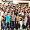 Start in den Beruf am Rexroth-Standort Lohr: 68 junge Menschen traten am Dienstag Ausbildung oder duales Studium an. Das Bild zeigt sie zusammen mit den Ausbildern.
