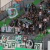 Starker Support in Fürth: die Fans des FC 05 Schweinfurt.