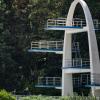 Gesperrt: Der Sprungturm im Freibad in Kulmbach.