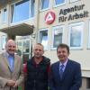 Gespräch in Lohr: (von links) Bernd Rützel, Andre Wanner und Martin Heilmann.