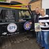 Markus Bundschuh und Silke Beer mit ihrem Land Rover Defender 110 bei der „Knights of the Island 2019“ unterwegs in Großbritannien.