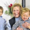 Großes Fest im Kreise von Familie und Bekannten: Marie Bauer freut sich, dass ihre Urenkel Felix, Noah und Maja (von links) beim 90. Geburtstag dabei sind.