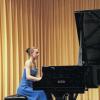 Am Flügel im Augustinum: Samira Spiegel. 2013 erhielt die junge Pianistin den Steinway-Förderpreis für Klavier.