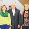 Im Männergesangsverein Erlabrunn aller Ehren wert: (von links) Der zweite Vorsitzende René Martin mit Gerhard Kempin, Regina Herrmann, dem Ehrenvorsitzenden Siegfried Muth, Gerda Honerkamp, Walter Eckert, und dem Vorsitzenden Armin Steinmetz. MGV
