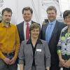 Bei der Fachtagung mit von der Partie: Im Bild von links Professor Dr. med. Bernd Griewing, Marius Ciprian Stan, Dr. med. Martin Rösener, Angela Götz-Jackman, Dr. med. Jochen Ulzheimer, Ruth Reder und Stefan Schlesinger.