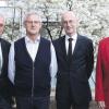 Neuwahlen: Auf der Jahresversammlung des Kreis-Caritasverbandes Gerolzhofen-Volkach-Wiesentheid wurde ein neuer Schriftführer gewählt. Von links: Josef Sommer (bisheriger Schriftführer), Gerhard Karbacher (neuer Schriftführer), Klaus Seger (Vorsitzender) und Klaus Feser (Kassier).