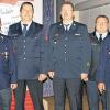 Eine neue Struktur hat der Vorstand des Kreisfeuerwehr-Verbandes Haßberge erhalten: (von links) Kreisbrandinspektor Peter Hegemann, Schatzmeister Sebastian Vogt, Schriftführer Ralf-Peter Schenk, Kreisvorsitzender Ralf Dressel und die Kreisbrandinspektoren Peter Pfaff, Rudi Lübke und Georg Pfrang.
