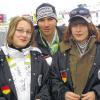 Begegnung: Ann-Kathrin Baum und Verena Rädlein Felix Neureuther.
