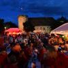 Bis in den späten Abend wurde auf dem Giebelstadter Rathaushof gefeiert und getanzt.