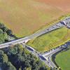 Kaum eine Chance auf Tempo 80: Der Bauausschuss der Stadt Marktheidenfeld fordert eine Geschwindigkeitsbeschränkung an der Einfahrt der ehemaligen Bundesstraße 8 auf die Strecke Aufstieg-Altfeld (im Bild oben rechts), doch die Behörden erkennen keine Notwendigkeit. Hier ist derzeit Tempo 100 erlaubt wie überall außerhalb geschlossener Ortschaften.