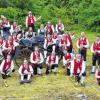 Marsch geblasen: Auch die „Fränkischen Jäger“ feiern im Mai den Gaubüttelbrunner Musikverein Eintracht.