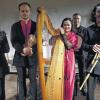 Die Meister des mittelalterlichen Klangs: die Capella Antiqua Bambergensis mit (von links) Anke Spindler, Petter Udland Johansen, Arianna Savall, Thomas Spindler und Andreas Spindler.