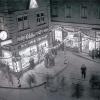 Vor der Zerstörung: Das Foto zeigt den Kürschnerhof in der Adventszeit 1938.
