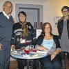 Lasen Weihnachtsgeschichten aus aller Welt vor: (von links) Fred Rautenberg, Annelore Schondelmayer, Anita Karlein und Janette Fraas.