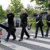 Sorgten jahrzehntelang für frischen Wind in der katholischen Kirche in Unterfranken: die Band „Taktwechsel“, die jetzt nach 33 Jahren musikalischen Wirkens aufhört. Von links: Georg Leitner, Susanne Wilhelm, Hermann Simon, Klaus Simon, Claudia Simon, Christian Heusinger, Andreas Müller, Josef Wilhelm und Otto Jockel.
