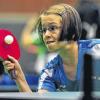 Schläger und Ball fest im Blick: Sophia Deichert von Viktoria Wombach.
