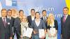 Gratulation: Den Prüfungsbesten aus dem Landkreis Main-Spessart gratulierten IHK-Vizepräsident Claus Bolza-Schünemann (rechts) und der stellvertretende IHK-Hauptgeschäftsführer Jürgen Bode (links).