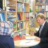 Entspannte Atmosphäre: Nervös waren die Mittelschüler nur vor dem Bewerbungsgespräch mit Mitgliedern des Rotary-Clubs Gerolzhofen-Volkach.