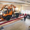 Viel Platz: Die neue Werkstatt des Kreisbauhofs in Oerlenbach.