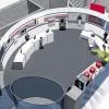 So soll es aussehen: In den nächsten Tagen wird das neue Kundenzentrum am Sternplatz eingerichtet.