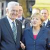 Zwei, die miteinander können: Angela Merkel und Grünen-Ministerpräsident Winfried Kretschmann.