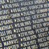 Die Trauer dauert an: Inschrift mit den Namen der Opfer des Unglücks von Ramstein auf dem Gedenkstein außerhalb der Air Force Base. Die Trauer dauert an: Inschrift mit den Namen der Opfer des Unglücks von Ramstein auf dem Gedenkstein außerhalb der Air Force Base.