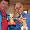 Ein Paradies für Kinder: Bei der Einkaufsmesse in Maria Bildhausen gab es unter anderem allerhand Spielzeug für jedes Alter.