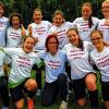 Freude über den Erfolg in der Landesliga Odenwald: Lea Kämmerer, Katharina Adolf, Johanna Kuhn, Ramona Rackl, Sophia Freundschig und Elisa Sendelbach (hinten von links) und Nina Frank, Pia Scheuermann, Trainerin Steffi Hartnagel, Jasmin Sobotta und Nora Veith (vorne von links). Es fehlen: Elena Axmann, Canan Pehlivan, Sophia Klug und Laila Fallert.