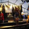 Brachten die Stimmung zum Kochen: Die Hermes House Band rissen das Publikum bei ihrem Auftritt am Samstagabend mit.