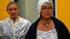 Die Theaterproben für den „Obristen Vorbusch“ sind in vollem Gange. Im Bild: Ingeborg Stöcklein die den Einmarsch des Schwedenheeres verfolgt.