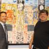 Kunst als Auseinandersetzung mit dem Weggeworfenen und Unbrauchbaren ist zur Zeit in Clemens Heglers (rechts) Ausstellung im Alten Rathaus zu sehen. Das Bild entstand bei der Eröffnung mit Bürgermeister Thorsten Wozniak. Kunst als Auseinandersetzung mit dem Weggeworfenen und Unbrauchbaren ist zur Zeit in Clemens Heglers (rechts) Ausstellung im Alten Rathaus zu sehen. Das Bild entstand bei der Eröffnung mit Bürgermeister Thorsten Wozniak.
