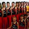 Die Landesliga-Mannschaft der DJK Würzburg: (hinten von links) Kilian Burzer, Tim Rappel, Marcel Wanner, Paul Stöhr, Daniel Wilhelm, Martin und Simon Ziegler, Leon Rapp, Thomas Nagel, Jonas Andre, (vorne von links) Julius Hartrich, Sascha Wilhelm, Lukas Hien, Julian Burzer und Jeton Ibrahimi.
