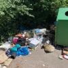 Kein schöner Anblick: Immer wieder lagern Unbekannte an den Wertstoffcontainern an der Althäuser Straße Müll, Unrat und auch ausgediente Elektrogeräte ab. Kein schöner Anblick: Immer wieder lagern Unbekannte an den Wertstoffcontainern an der Althäuser Straße Müll, Unrat und auch ausgediente Elektrogeräte ab.