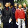 Kameradschaftspflege: Gemeinschaft wird bei den Pensionären des Unteroffiziers-Korps des ehemaligen Mellrichstädter Panzergrenadierbataillons 352 groß geschrieben. Und das seit 20 Jahren. Im Bild eine Abordnung der Pensionäre beim Geburtstagsbesuch von Stabsfeldwebel a.d. Waldemar Fischkal in Hösbach. Mit dabei unter anderen Edi Völkl, Alfred Dietrich, Walter Kirchen und Karl Naumann.