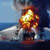 Umweltkatastrophe: Im Golf von Mexiko vor der Küste von Louisiana ging im April 2010 die Bohrinsel Deepwater Horizon in Flammen auf.RTR