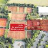 DAV-Zentrum mit Kletterhalle: An diesem Standort auf den Hundertäckern vor der Jonglierschule soll es entstehen.