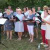 Die Kolping-Singgruppe erfreute unter Leitung von Uschi Fries mit ihren Liedern. Die Kolping-Singgruppe erfreute unter Leitung von Uschi Fries mit ihren Liedern.