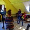An einem Strang ziehen: Beim Kinderbibeltag in Bischofsheim ging es um das Thema Vertrauen. Mit Spielen und Geschichten wurde Vertrauen thematisiert.