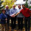 Das Team für die Senioren: Beirätin Elfriede Ment, zweiter Vorsitzender Norbert Holzheid, Detlev Horn (neu im Seniorenbüro), Vorsitzender Werner Dietmar und Geschäftsführer Boris Glöckner.