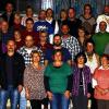 Stolze Leistung: Bereits 50 Mal haben diese Frauen und Männer beim Bayerischen Roten Kreuz (BRK) Blut gespendet und damit Mitmenschen uneigennützig geholfen. Dafür wurden sie in Ebern geehrt. Mit im Bild Vertreter des BRK und der Kommunen.