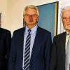 Gute Nachrichten für junge Menschen im Landkreis Haßberge hatten (von rechts) der Leiter der Agentur für Arbeit Haßfurt, Günther Trum, der Leiter der Berufsberatung in der Region, Dieter Scheidler, und Berufsberater Peter Stretz bei der Pressekonferenz zur Situation am Ausbildungsstellenmarkt.