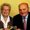 Eiserne Hochzeit: Marie und Walter Baumann feiern am Freitag ihren 65. Hochzeitstag in Dertingen.