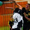 Augen zu und durch: Rückraumspieler Robert Schmidt (Nummer 13) konnte mit seinen fünf Treffern nicht verhindern, dass der TSV Mellrichstadt gegen Etwashausen 30:35 verlor.