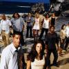 Gestrandet: In der Kultserie „Lost“ kämpfen die Menschen um Neurochirurg Jack (Matthew Fox) und Kate (Evangeline Lilly, beide vorne) auf einer Insel ums Überleben.