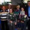 Ausgezeichnet: Jochen Berninger (rechts) gratulierte im Namen der Chefin Ursula Berninger den Betriebsjubilaren der Firma Bittorf, die da sind (von links) Reinhard Simon, Peter Herbert, Hans-Werner Hess, Ingrid Zimmerer, Kerstin Karlein und Inge Zimmer.