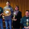 Die besten Treffer: die Gewinner des Weihnachtsschießens beim Schützenverein Untersteinbach mit Vorsitzendem Manfred Weigl (rechts), der auch Sieger war, und (von links) Lydia Hessenauer, Yannick Meier, David Stahl, Gerti Markfelder und Frank Weigl.