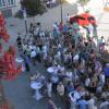 Auf Großbildschirmen konnten die Bürger das Wahlergebnis auf dem Marktplatz live mitverfolgen. Auf Großbildschirmen konnten die Bürger das Wahlergebnis auf dem Marktplatz live mitverfolgen.