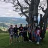 Erinnerungsfoto mit Ausblick auf die Rhön. Erinnerungsfoto mit Ausblick auf die Rhön.